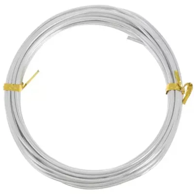 Fa-filo allum. smalt. mm.2 gr.100 bianco