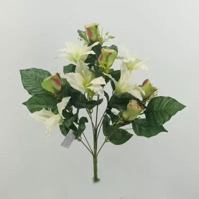Frontale lily-bocciolo cm. 43 verde