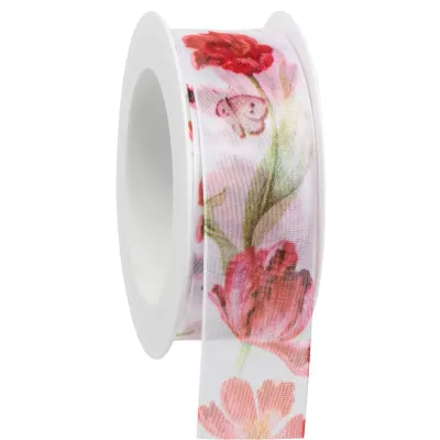 Nastro papageien mm.40 m.18 rosso