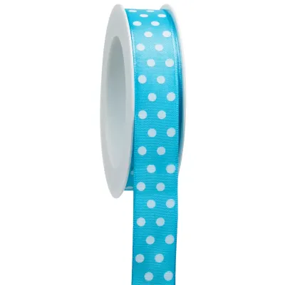 Nastro hot spots mm.25 m.20 azzurro