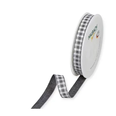 Nastro check mm.15 m.20 grigio