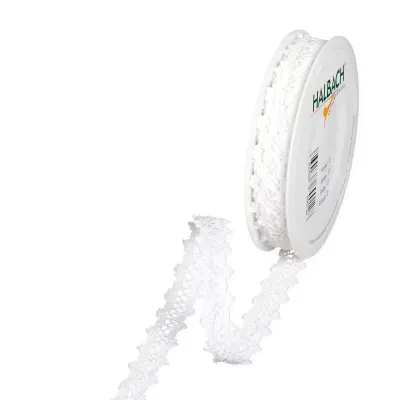 Nastro crochet mm.15 m.7 bianco