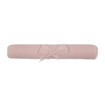 Runner chiffon cm.28 m.3 rosa ant.