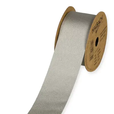 Nastro silk-like mm.40 m.10 grigio