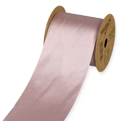 Nastro silk-like mm.70 m.10 rosa ant.
