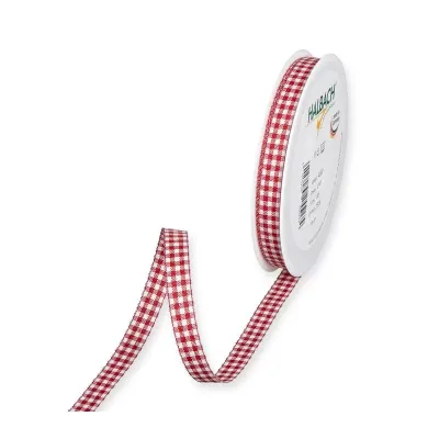 Nastro vichy c.l. mm.10 m.25 rosso