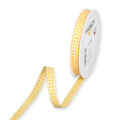Nastro vichy c.l. mm.10 m.25 giallo
