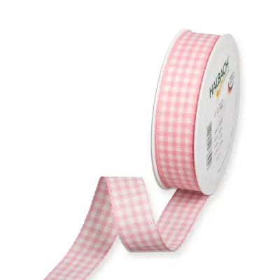 Nastro vichy c.l. mm.15 m.25 rosa