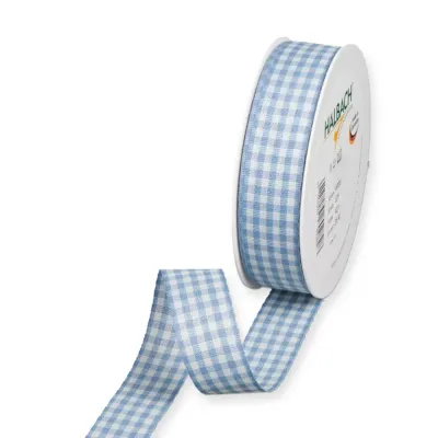 Nastro vichy c.l. mm.15 m.25 azzurro
