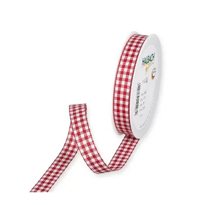 Nastro vichy c.l. mm.15 m.25 rosso