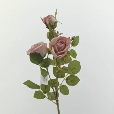 Rosa ramo cm.63 rosa antico
