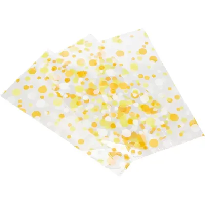 Buste 15x25 bubbles giallo (pz.50)