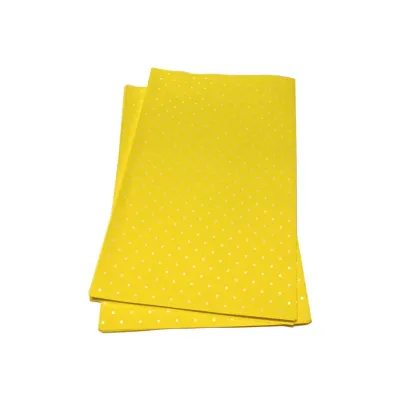 Buste 25x40 pallino giallo (pz.50)