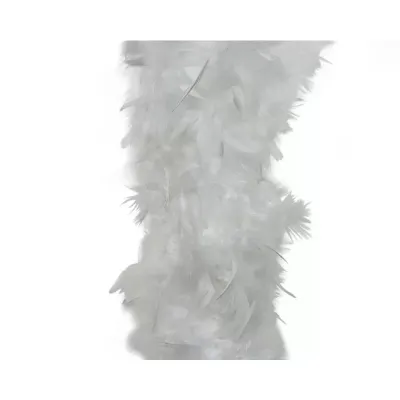 Boa piume cm.184 bianco