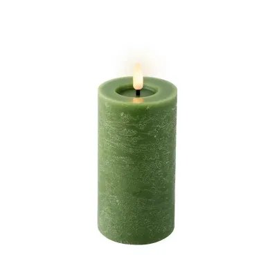 Candela led d.07 h.15 verde