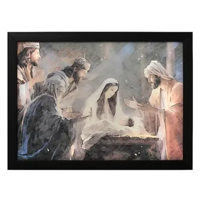 Quadretto led 28x38 natività