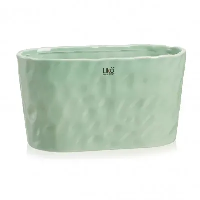 Ag-vaschetta ceramica 26x13 verde