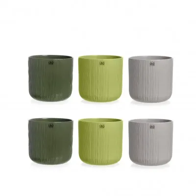 Crp-vaso ceramica d.13 assortito