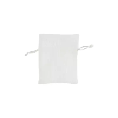 Sacchettino rigato 08x10 bianco (pz.12)