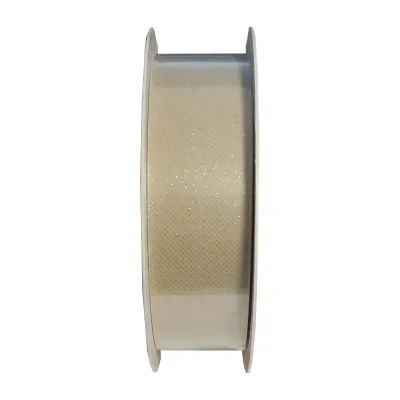 Nastro glitter et.mm.40 m.50 avorio