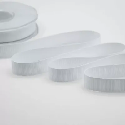 Nastro gros grain mm.15 m.20 bianco