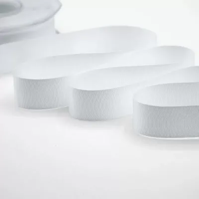 Nastro gros grain mm.20 m.20 bianco