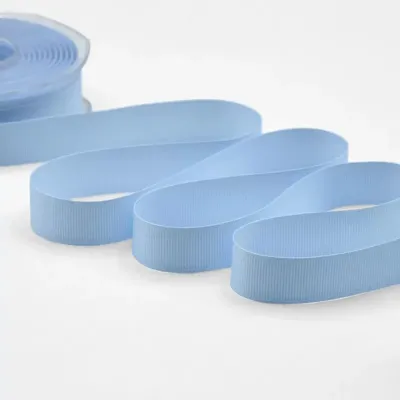 Nastro gros grain mm.20 m.20 azzurro