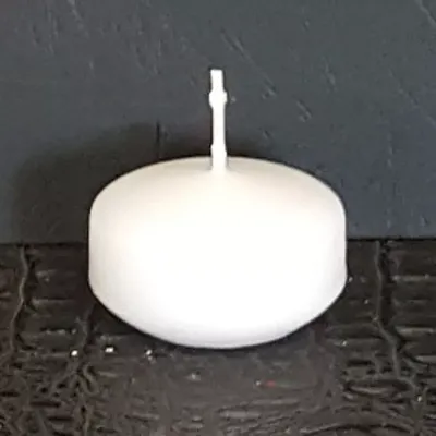 Candela galleggiante bianco  (pz 28)