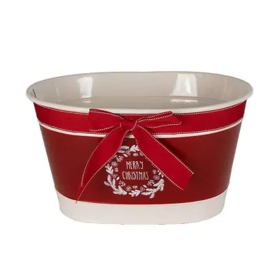 Bd-vaschetta metallo 41x31 rosso