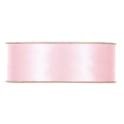Nastro doppio raso mm.25 m.50 rosa