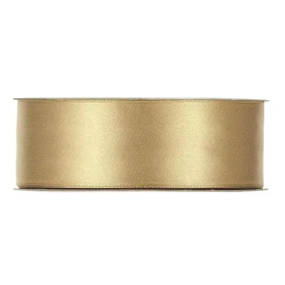 Nastro doppio raso mm.25 m.50 oro