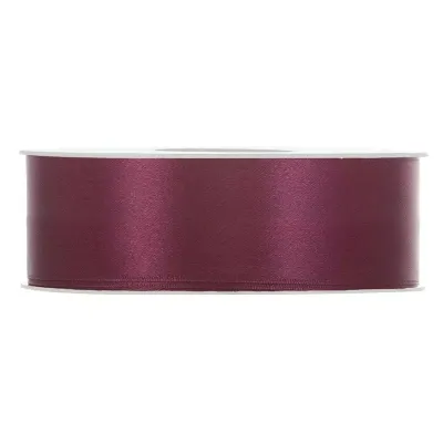 Nastro doppio raso mm.25 m.50 vinaccia