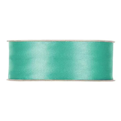 Nastro doppio raso mm.25 m.50 tiffany