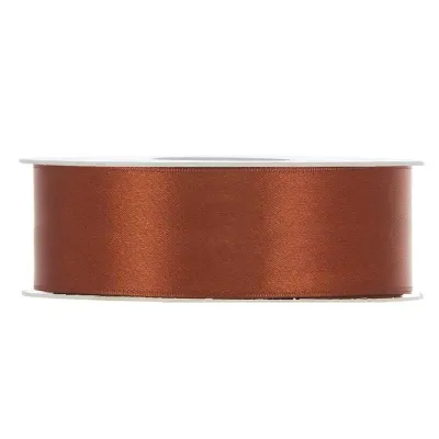 Nastro doppio raso mm.25 m.50 ruggine