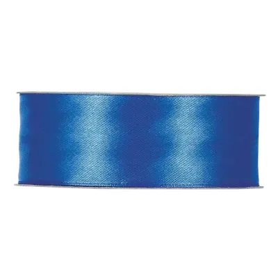 Nastro doppio raso mm.25 m.50 brillant blu