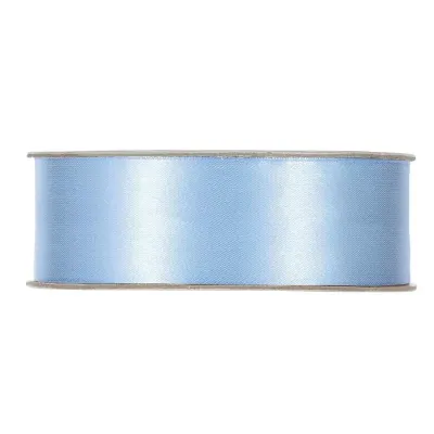 Nastro doppio raso mm.25 m.50 azzurro