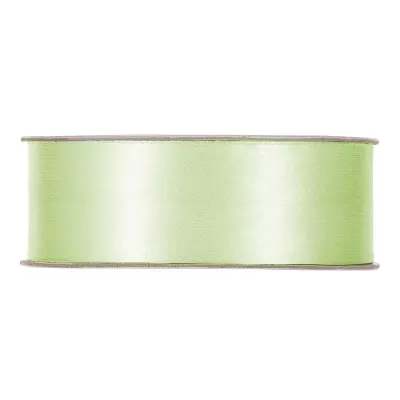 Nastro doppio raso mm.25 m.50 lime