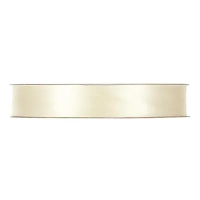 Nastro doppio raso mm.15 m.50 crema