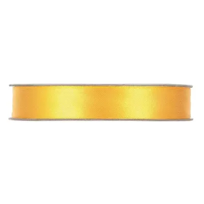 Nastro doppio raso mm.15 m.50 giallo scuro