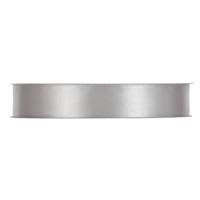 Nastro doppio raso mm.15 m.50 argento