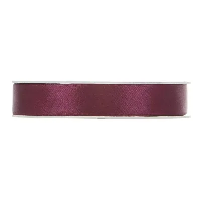 Nastro doppio raso mm.15 m.50 vinaccia