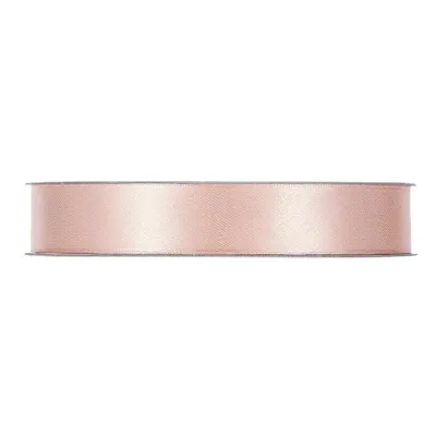 Nastro doppio raso mm.15 m.50 cipria