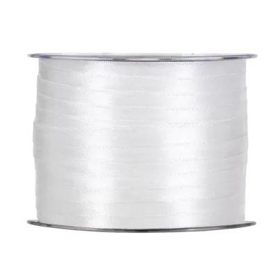 Nastro doppio raso mm.06 m.100 bianco