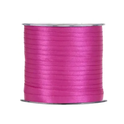 Nastro doppio raso mm.06 m.100 fucsia