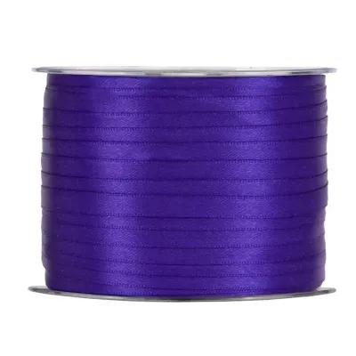Nastro doppio raso mm.06 m.100 viola