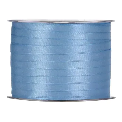 Nastro doppio raso mm.06 m.100 azzurro