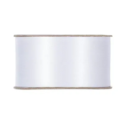Nastro doppio raso mm.40 m.25 bianco