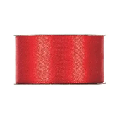 Nastro doppio raso mm.40 m.25 rosso