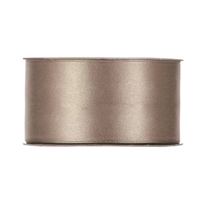 Nastro doppio raso mm.40 m.25 nocciola