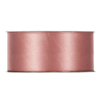 Nastro doppio raso mm.40 m.25 rosa ant.